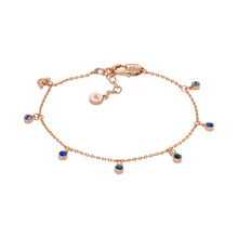 Load image into Gallery viewer, Emporio Armani Rose Gold-Tone Brass Station Bracelet EGS3015221

