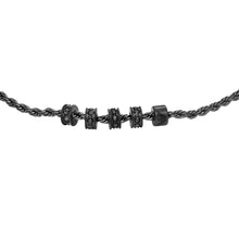 Load image into Gallery viewer, Emporio Armani Gunmetal Stainless Steel Chain and Rondelle Bracelet EGS3032060
