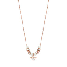 Load image into Gallery viewer, Emporio Armani White Mother of Pearl Components Necklace EGS3053221
