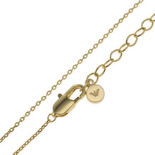 Load image into Gallery viewer, Emporio Armani Gold-Tone Brass Pendant Necklace EGS3060710
