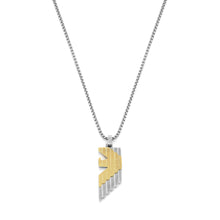 Load image into Gallery viewer, Emporio Armani Two-Tone Stainless Steel Pendant Necklace EGS3073040
