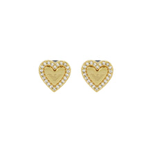 Load image into Gallery viewer, Emporio Armani Gold-Tone Brass Stud Earrings EGS3105710
