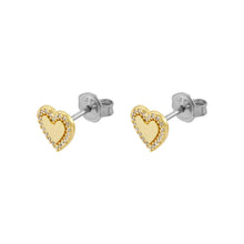 Load image into Gallery viewer, Emporio Armani Gold-Tone Brass Stud Earrings EGS3105710
