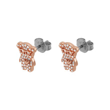 Load image into Gallery viewer, Emporio Armani Rose Gold-Tone Brass Stud Earrings EGS3116221
