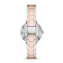 Load image into Gallery viewer, Michael Kors Pyper Two-Hand Two-Tone Stainless Steel Watch and Brass Bracelet Set MK1066SET
