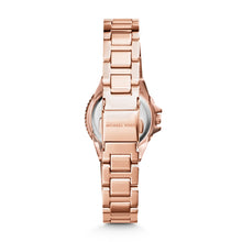 Load image into Gallery viewer, Michael Kors Petite Camille Three-Hand Rose Gold-Tone Stainless Steel Watch MK3253
