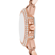 Load image into Gallery viewer, Michael Kors Petite Camille Three-Hand Rose Gold-Tone Stainless Steel Watch MK3253
