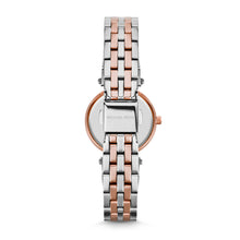 Load image into Gallery viewer, Michael Kors Two-Tone Petite Darci Watch MK3298
