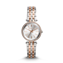 Load image into Gallery viewer, Michael Kors Two-Tone Petite Darci Watch MK3298
