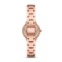 Load image into Gallery viewer, Michael Kors Women&#39;s Allie Three-Hand Rose Gold-Tone Stainless Steel Watch MK4413
