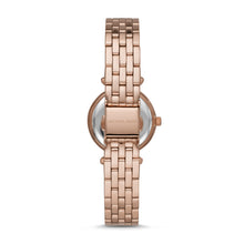 Load image into Gallery viewer, Michael Kors Darci Two-Hand Rose Gold-Tone Stainless Steel Watch (DFS Exclusive) MK4511

