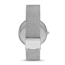 Load image into Gallery viewer, Michael Kors Darci Three-Hand Silver Crystal Watch MK4518
