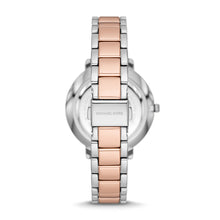 Load image into Gallery viewer, Michael Kors Pyper Three-Hand Two-Tone Alloy Watch MK4667
