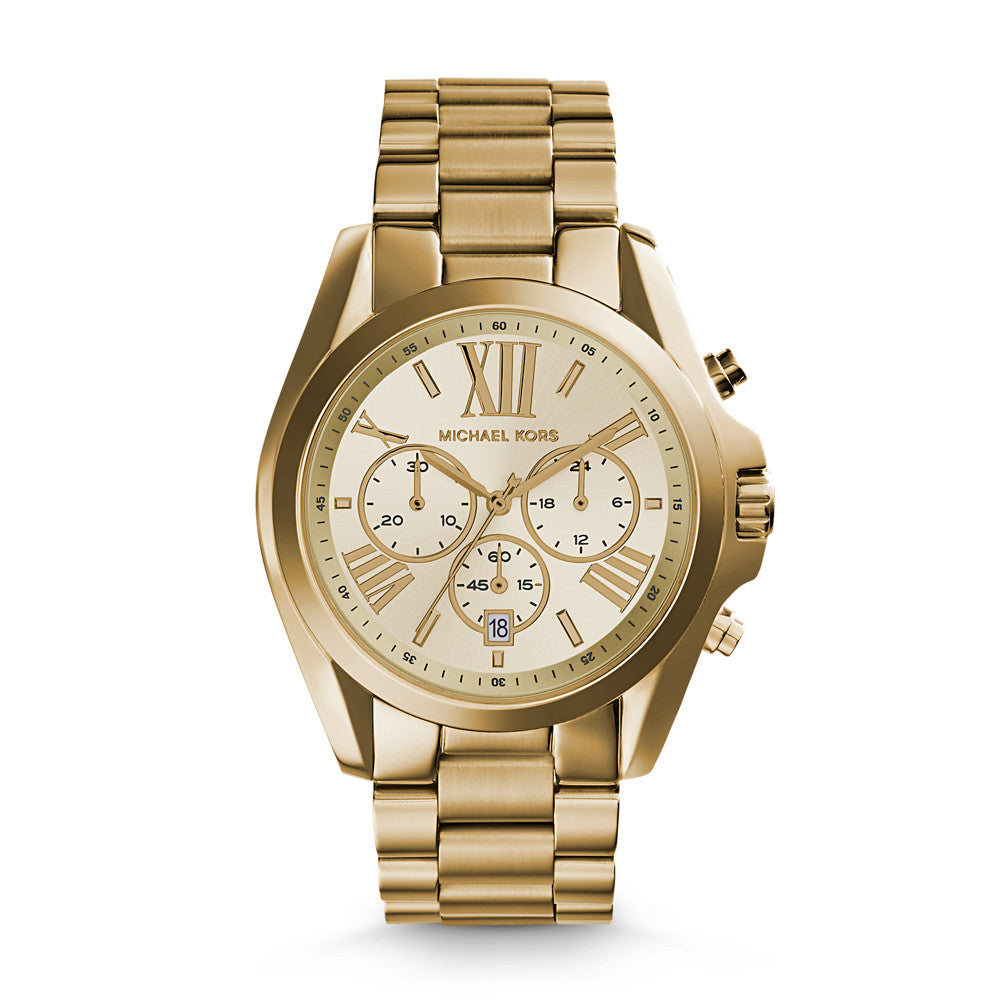 Michael Kors Gold-Tone Bradshaw Watch MK5605