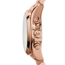 Load image into Gallery viewer, Michael Kors Rose Gold-Tone Bradshaw Mini Watch MK5799
