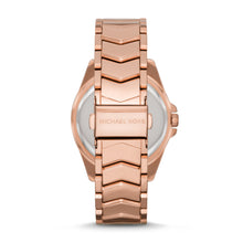 Load image into Gallery viewer, Michael Kors Women&#39;s Whitney Three-Hand Rose Gold-Tone Stainless Steel Watch MK6694
