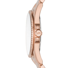 Load image into Gallery viewer, Michael Kors Women&#39;s Whitney Three-Hand Rose Gold-Tone Stainless Steel Watch MK6694
