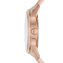 Load image into Gallery viewer, Michael Kors Ritz Three-Hand Rose Gold-Tone Stainless Steel Watch MK6863
