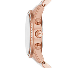 Load image into Gallery viewer, Michael Kors Ritz Chronograph Rose-Tone Stainless Steel Watch MK6940
