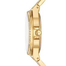 Load image into Gallery viewer, Michael Kors Lennox Three-Hand Gold-Tone Stainless Steel Watch MK7229
