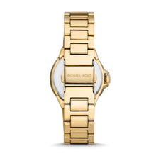 Load image into Gallery viewer, Michael Kors Camille Three-Hand Gold-Tone Stainless Steel Watch MK7255
