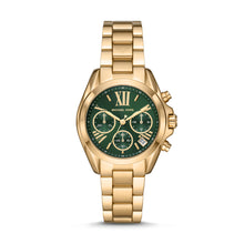 Load image into Gallery viewer, Michael Kors Bradshaw Chronograph Gold-Tone Stainless Steel Watch MK7257
