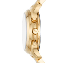 Load image into Gallery viewer, Michael Kors Runway Chronograph Gold-Tone Stainless Steel Watch MK7326
