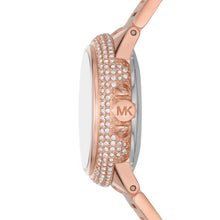 Load image into Gallery viewer, Michael Kors Mini-Camille Automatic Rose Gold-Tone Stainless Steel Watch MK9051
