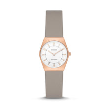 Load image into Gallery viewer, Skagen Grenen Lille Solar-Powered Greystone Leather Watch SKW3079
