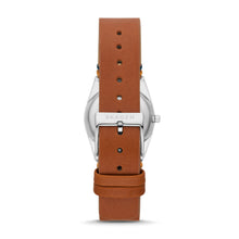 Load image into Gallery viewer, Skagen Grenen Lille Solar Halo Light Brown Leather Watch SKW3086
