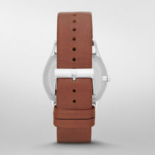 Load image into Gallery viewer, Skagen Holst Brown Leather Multifunction Watch SKW6086

