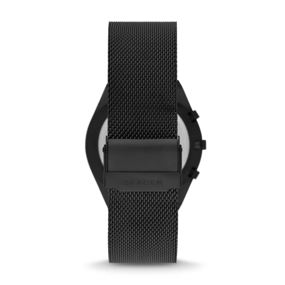 SKARGEN　SKW6822 Skagen Grenen Chronograph Midnight Stainless Steel Mesh
